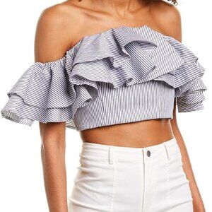 Off The Shoulder Ruffle Top